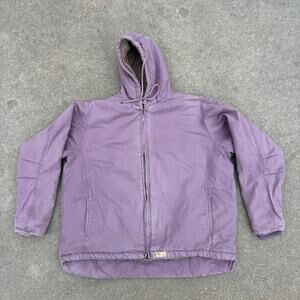 Berne Apparel WHJ41 Women's Sanded Sherpa Lined Hooded Coat Desert Rose 3XL